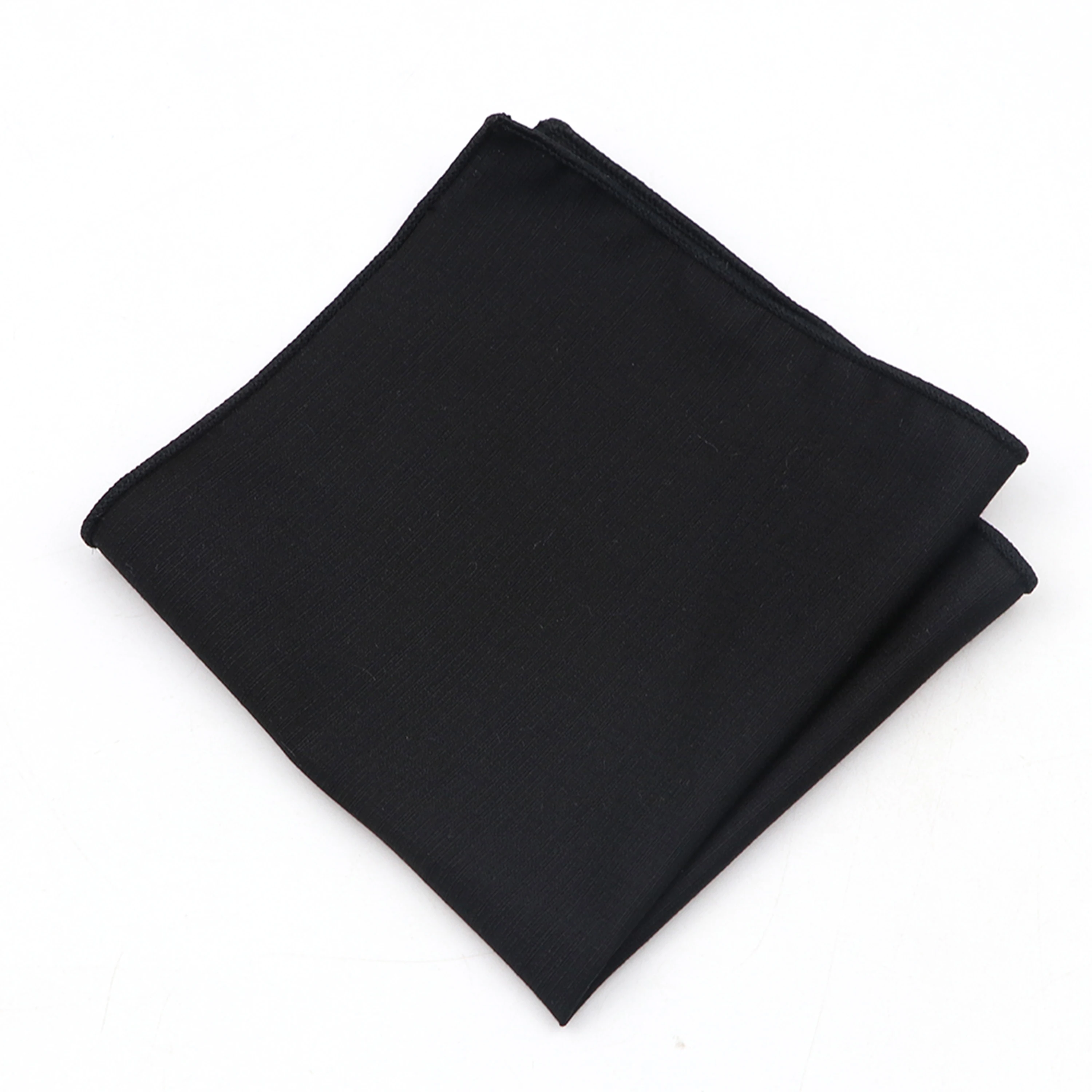 New Soft Thin Solid Color Handkerchief Polyester Classic Cool Tone Hankie 22cm Men Wedding Party Business Daily Suit Accessory