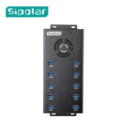 Sipolar Charger Hub USB Multi 3.0 Hub USB Splitter High Speed 10 Port All In One For PC Windows Macbook Computer Accessories