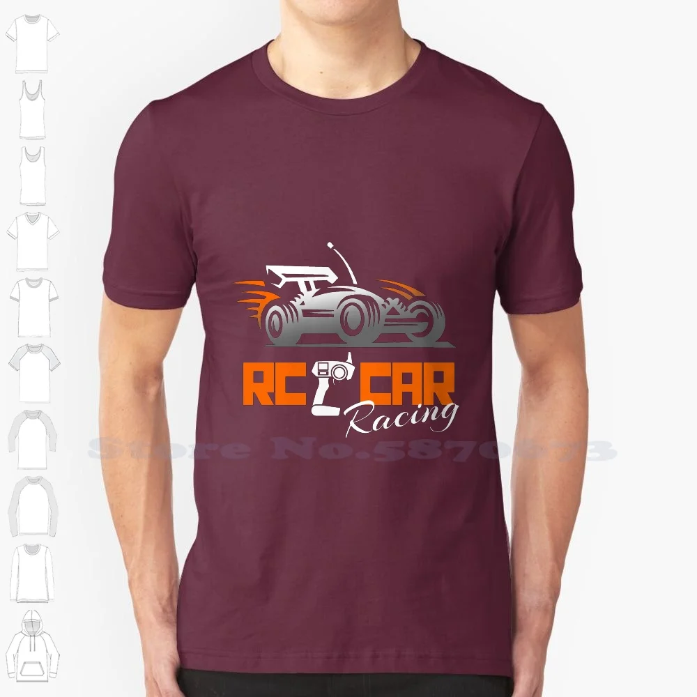 Rc Cars Racing T-Shirt Gift Hobby Tee 100% Pure Cotton T-Shirt Rc Cars Racing Geschenk Ferngesteuerten Fast Trucks Fans