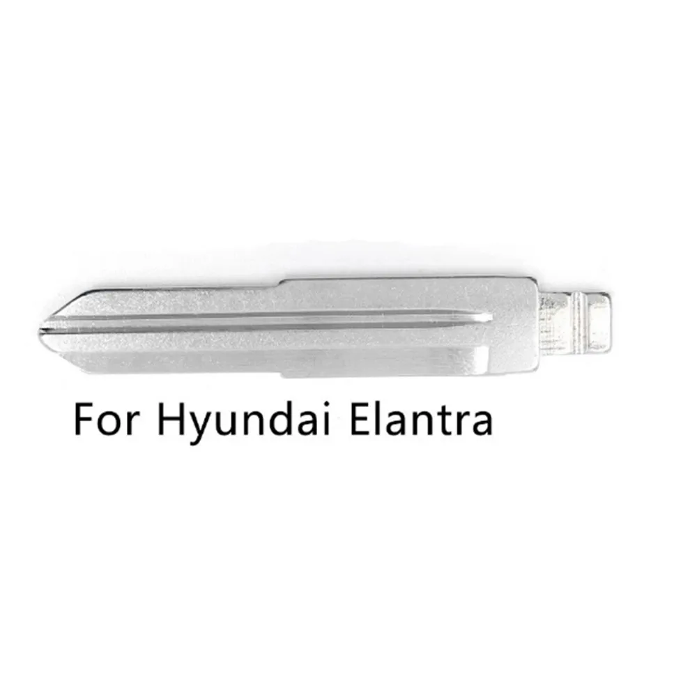 10Pcs HYN15 HYN6 Flip Blanco Sleutel Blade 15 # HYN6FH Voor Hyundai Elantra Tucson Kia Cerato Voor Kd Keydiy xhorse Vvdi Afstandsbedieningen