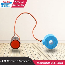 Indicatore di corrente a LED indicatore di alimentazione 16mm dimensioni di maschiatura luci di allarme indicatore di segnale a induttore reciproco monitoraggio della linea luce a led