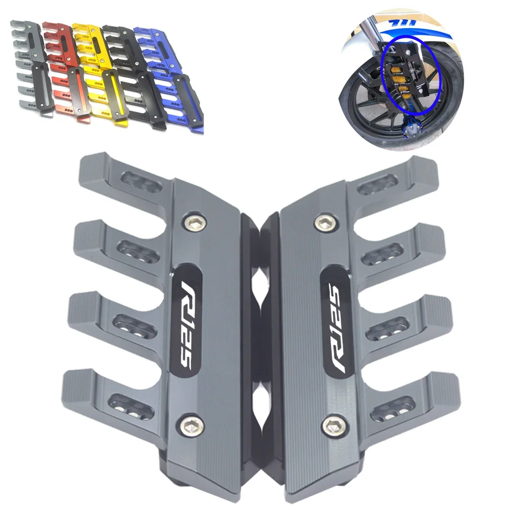 

Motorcycle Accessories Front Brake Disc Caliper Protector Cover For yamaha YZFR125 YZF-125 YZF R125 2008-2020