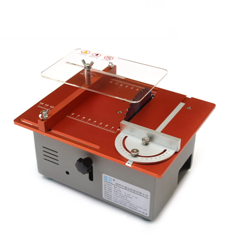 Multi-Function Precision Small Table Saw/Mini  Woodworking Cutting Table/DIY Cutting Machine/Desktop Electric Saw/Home Wood Saw