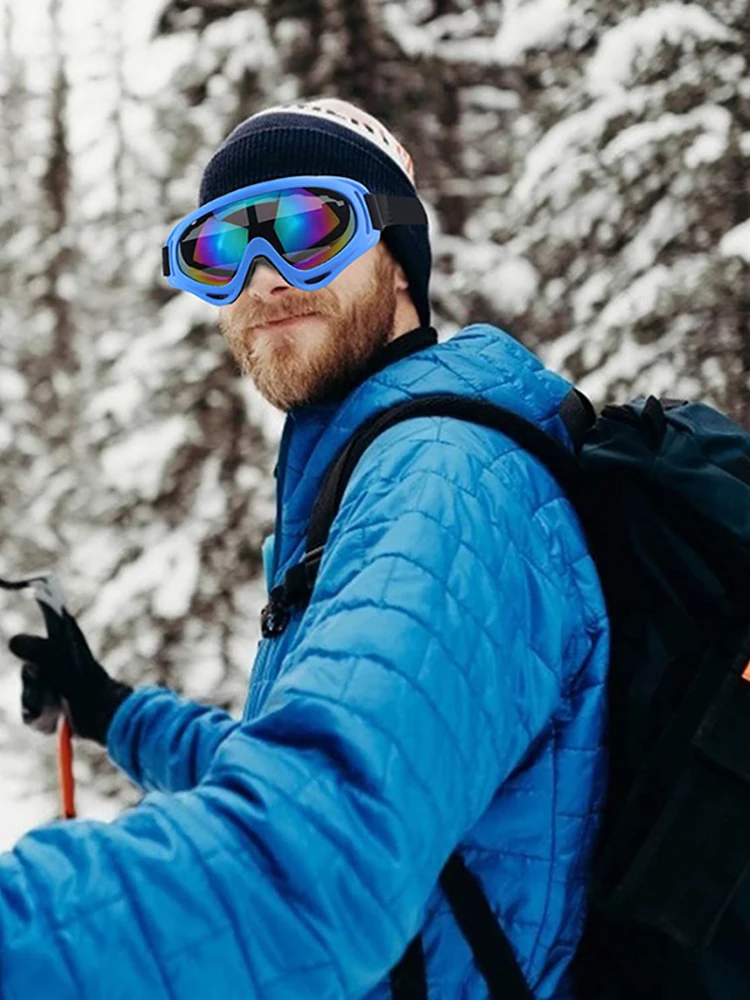 Gafas de esquí de invierno a prueba de viento, antiniebla, UV400, para deportes de nieve, esquí, Snowboard, ciclismo al aire libre, gafas de sol