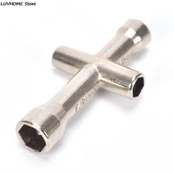 Mini M2 M2.5 M3 M4 Screw Nut Hexagonal Cross Wrench Sleeve Maintenance Tool 4 Size Car Cross Sleeve Wrench