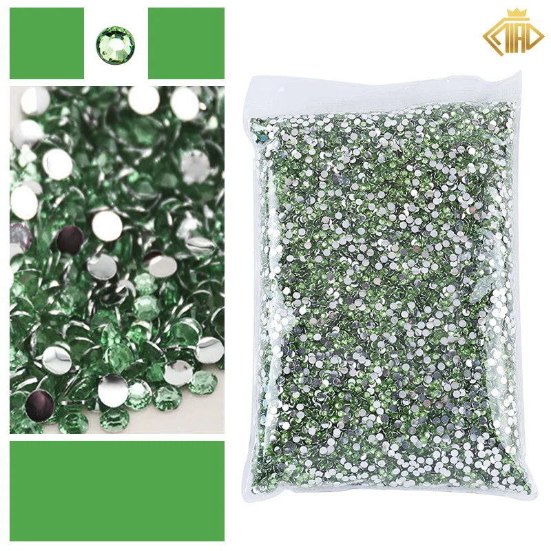 Bunte Großhandel Harz Glitzer Strasssteine Nicht Hotfix Flatback Strass Kristall Edelsteine Strasssteine für DIY Nail Art Dekorationen
