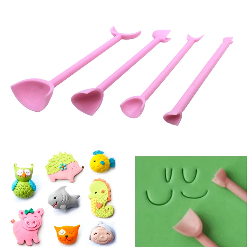 Cartoon Eyes Nose Fondant Cake Decorating Cutter Fondant Sugar Craft Mold Tools