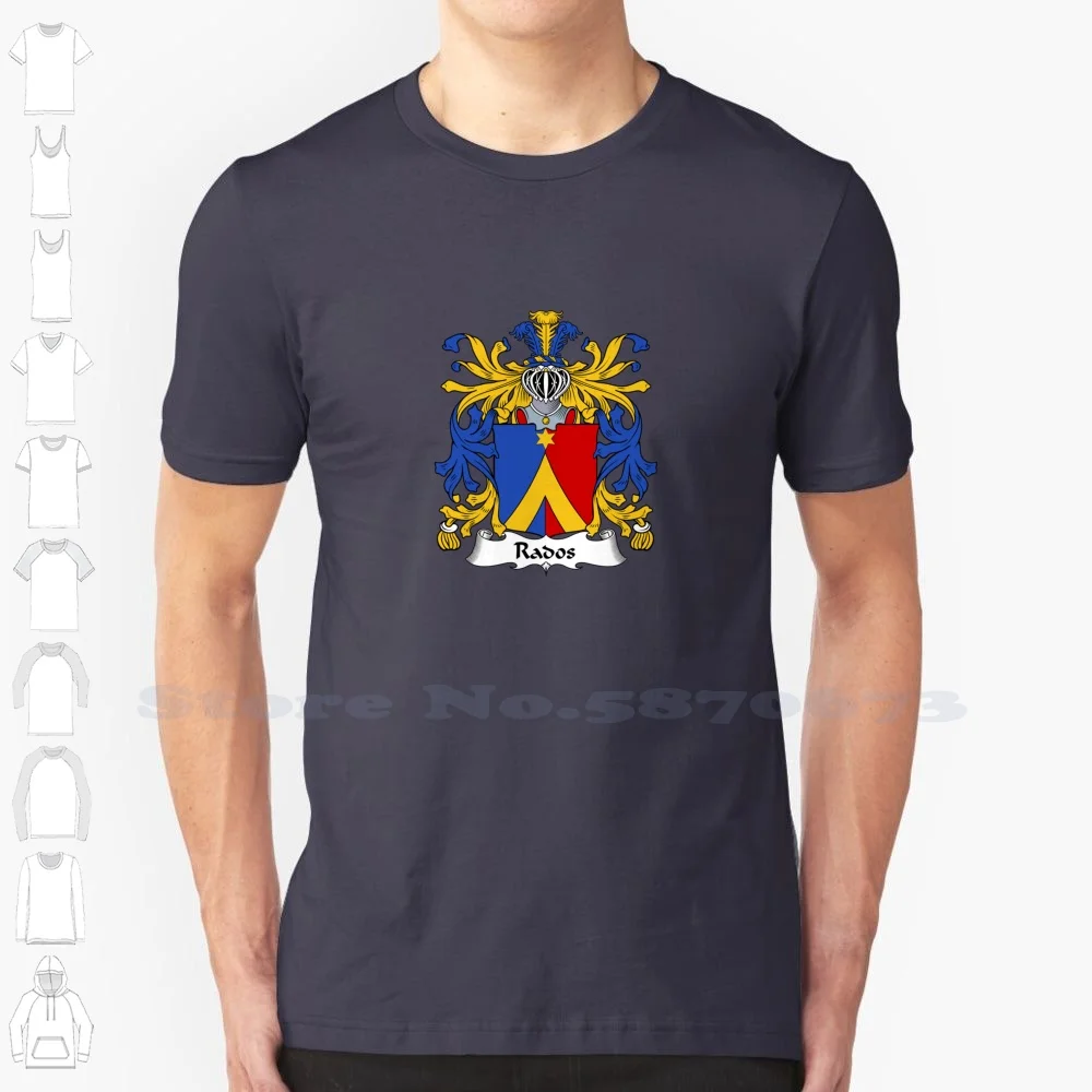 Coat Of-Family Crest Shirt 100% Cotton T-Shirt Last Name Family Heraldry Ancestry Coat Of