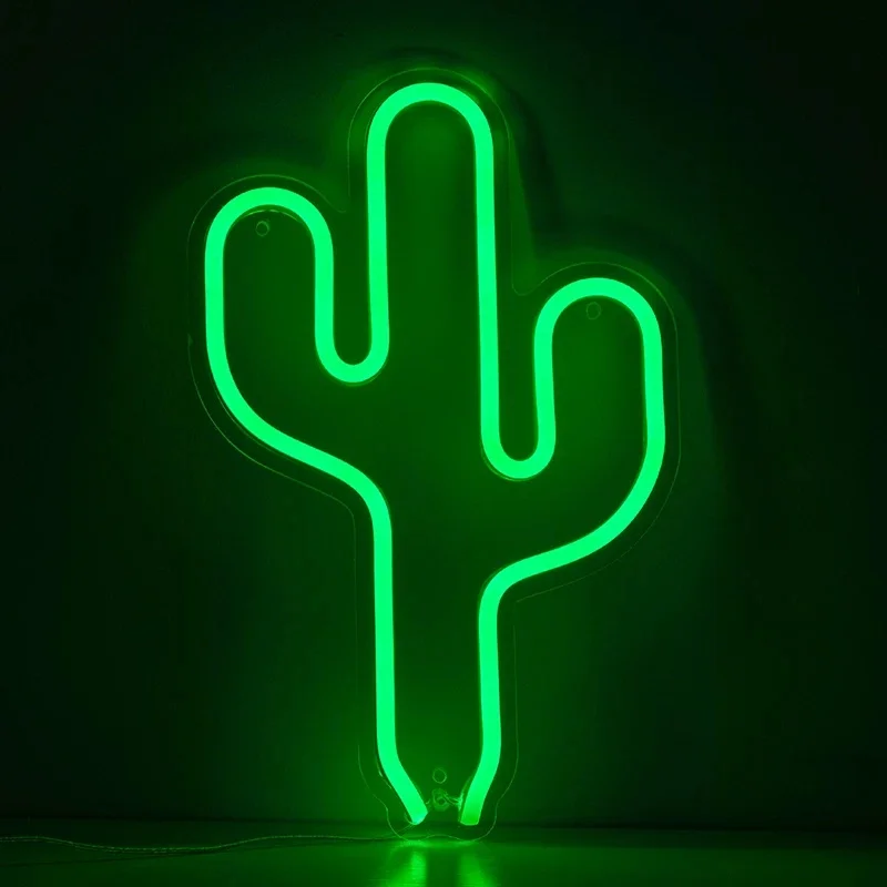 LED Neon Sign Night Light Design Art Decorative Lights Star lampada da parete in plastica per bambini Baby Room Bar Holiday Lighting Party