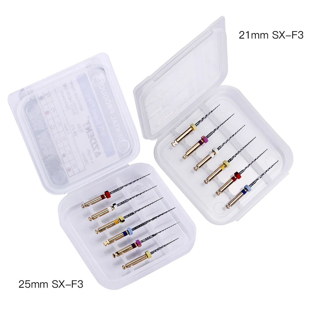AZDENT-limas de raíz Endo Dental, conducto radicular, motor universal, uso de limas rotativas, conducto radicular endodóntico, instrumento de