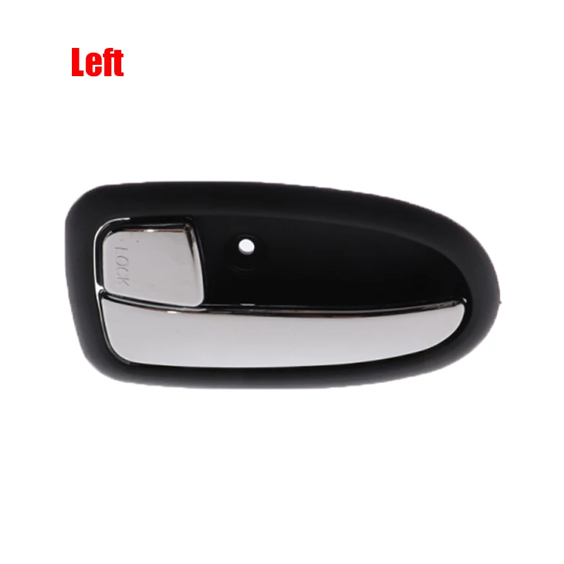 مقبض الباب الداخلي باللون الأسود والفضي لسيارة Hyundai Matrix Lavita 2001-2010 OEM 82610-17000 82620-17000 سيارة أمامية وخلفية يسار يمين