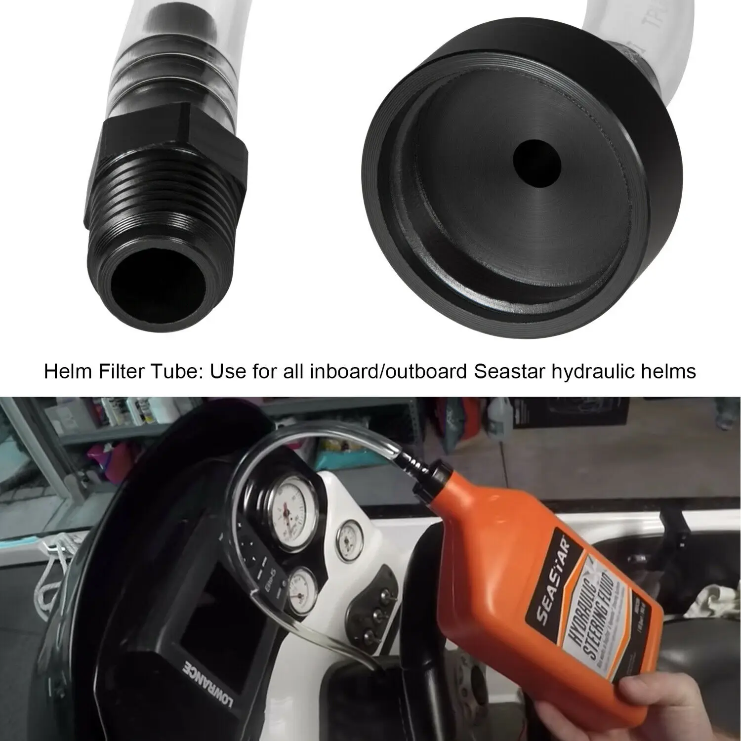 

Seastar Hydraulic Steering Bleed & Fill Kit – Marine Boat Yacht Bridge Tube Hose Set