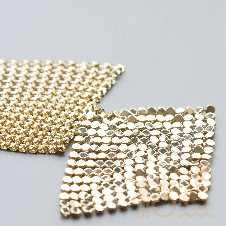 DIY Supply-One Piece Plated Solid Brass Finding Mesh - 42.9mm (3927C)