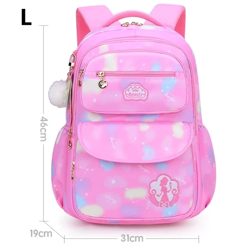 2 Size Leuke Meisjes Schooltassen Kinderen Basisschool Rugzak Satchel Kids Boek Tas Prinses Schooltassen 2021 Mochila Infantil