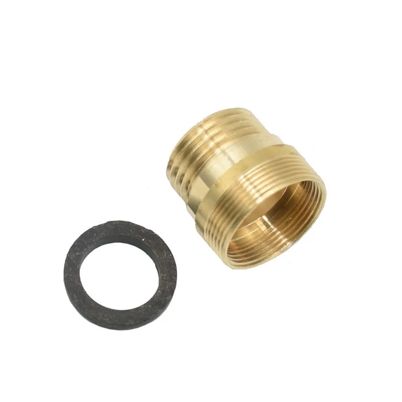 1/2 to M22 M24 Threaded Connector Brass Water tap Conversion connector for Faucet Adaptor Fitting 1pcs