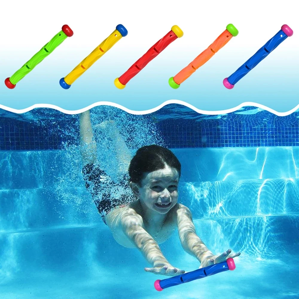 35pcs/pack Summer Diving Toys Diving Fish Ring Torpedos Underwater Water Games Training Swimming Pool Gifts Set Toys For kids