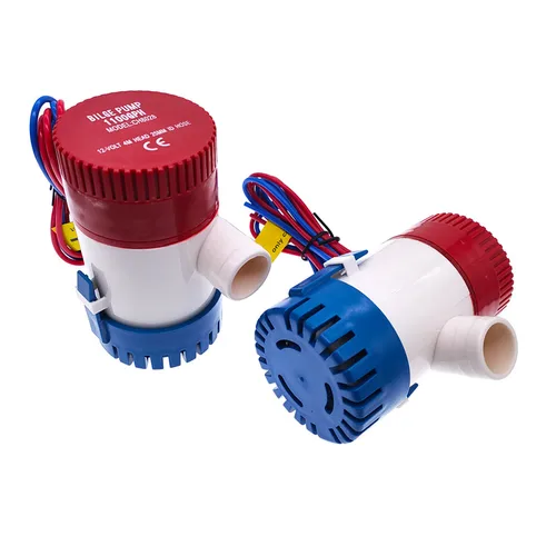 Imagen 2 del producto 1 Uds 12V 24V 1100gph 750gph bomba de sentina interruptor de flotador bomba de agua utilizada en barco hidroavi motor casas barco doméstico bomba de sentina