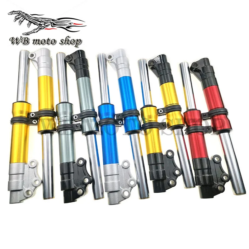 For yamaha JOG 50 JOG50 JOG90 RS100 ZR 3KJ Motorcycle disc brakes Modified front suspension shock Absorber 26mm 330MM 370MM