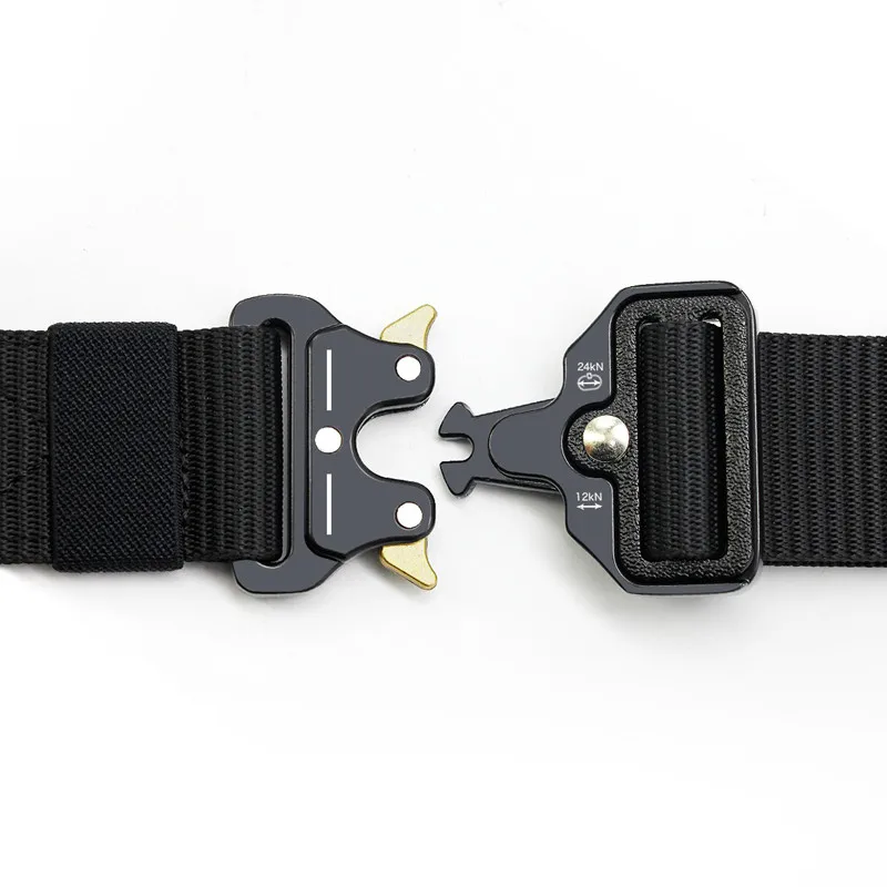 2024 New Belt Tactical Metal Belt Multifunctional Alloy Buckle High Quality Waist Buckle Nylon Belt