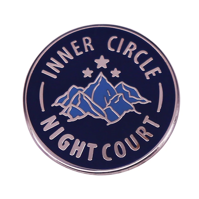 The Inner Circle  the Night Court enamel pin badge nerd Gifts