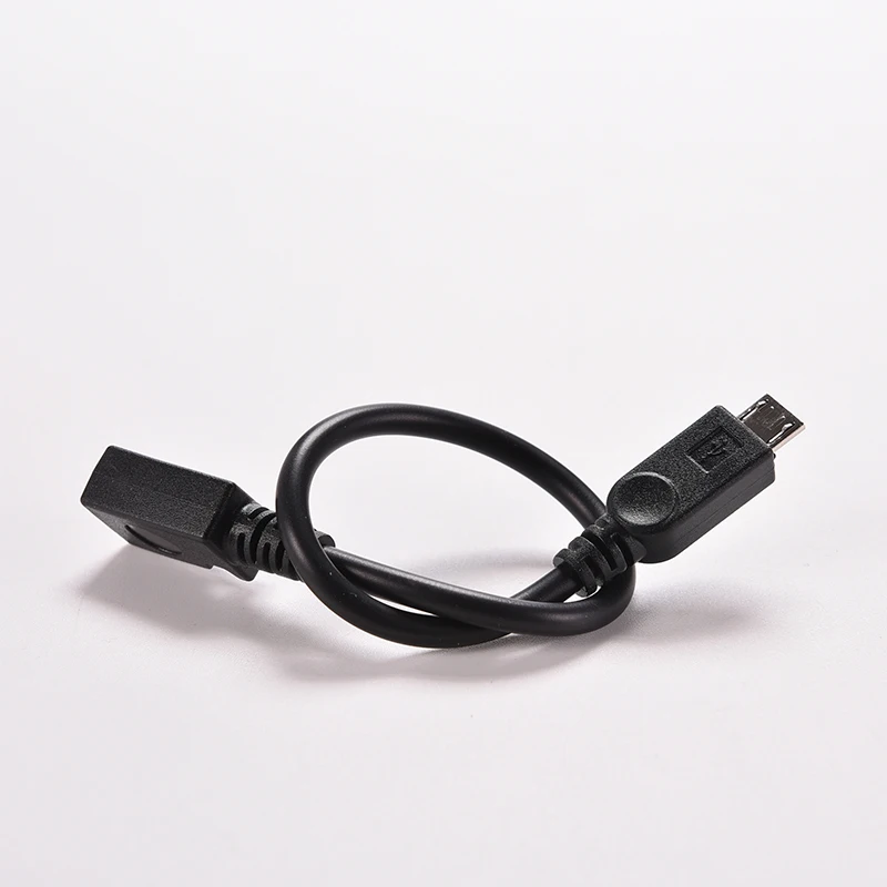 20cm M/F For Micro USB 2.0 Type B Male To Female Extension Cable Wire Extender Charging Cable Cord