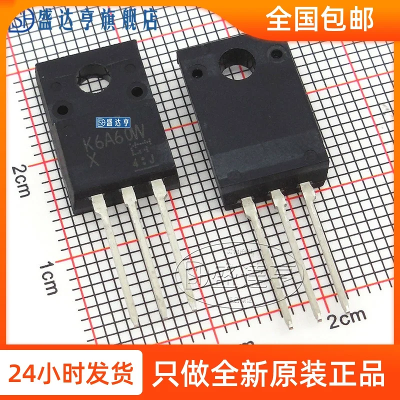 

10 шт./партия TK6A60W K6A60W 6.2A 600V TO247 DIP MOSFET транзистор, новая оригинальная фотография