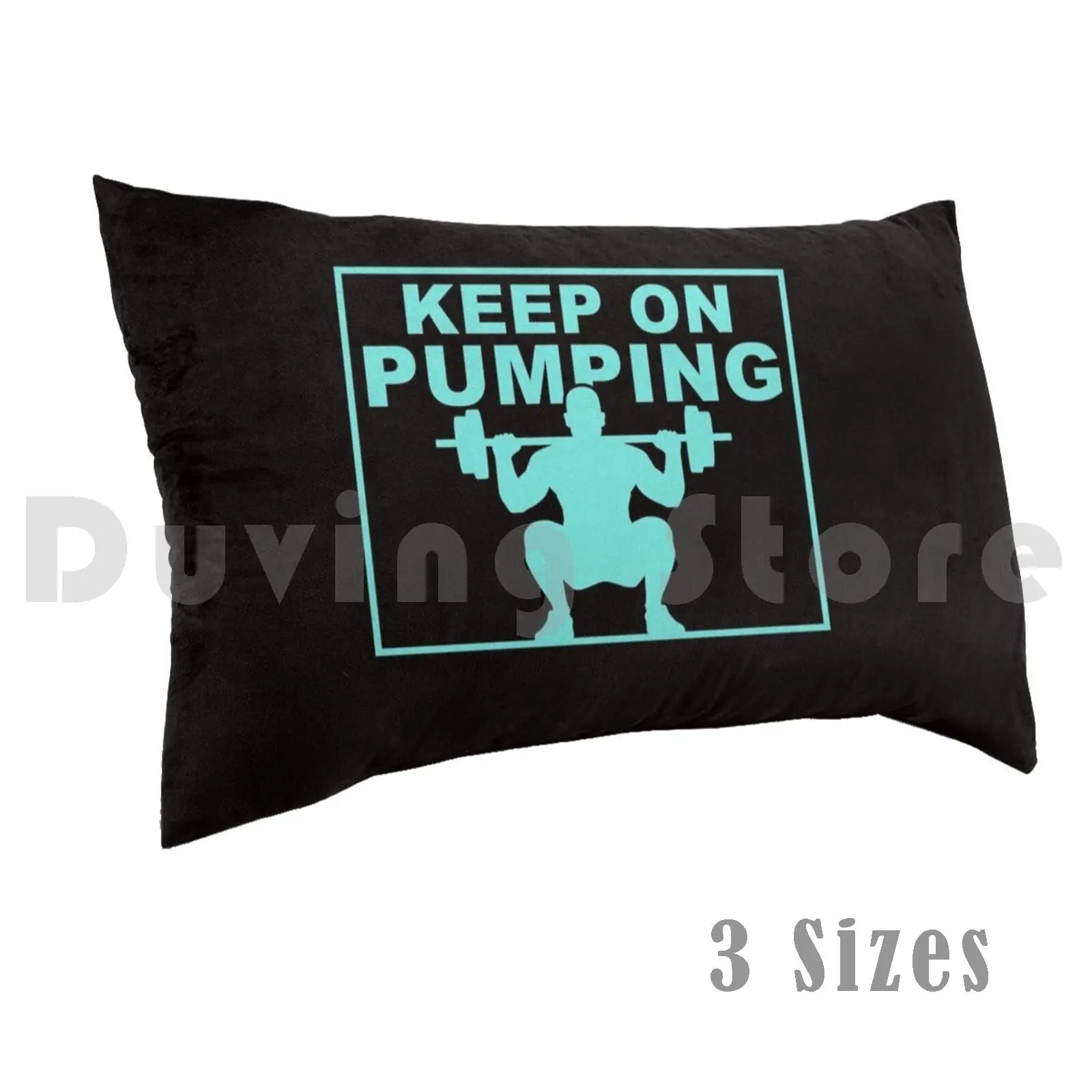 Keep On PumpingPillow case Pump Bodybuilder Fitness Studio Gym Flex Shake Health Muscles Muscle