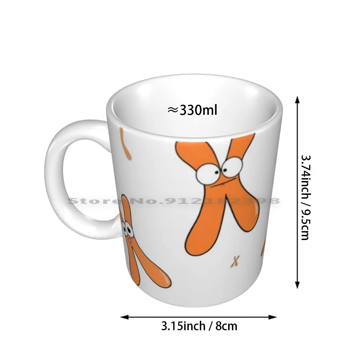 Chromosome Collection Ceramic Mugs Coffee Cups Milk Tea Mug Chromosomes Science Biology Amoeba Sisters Amoebasisters Creative