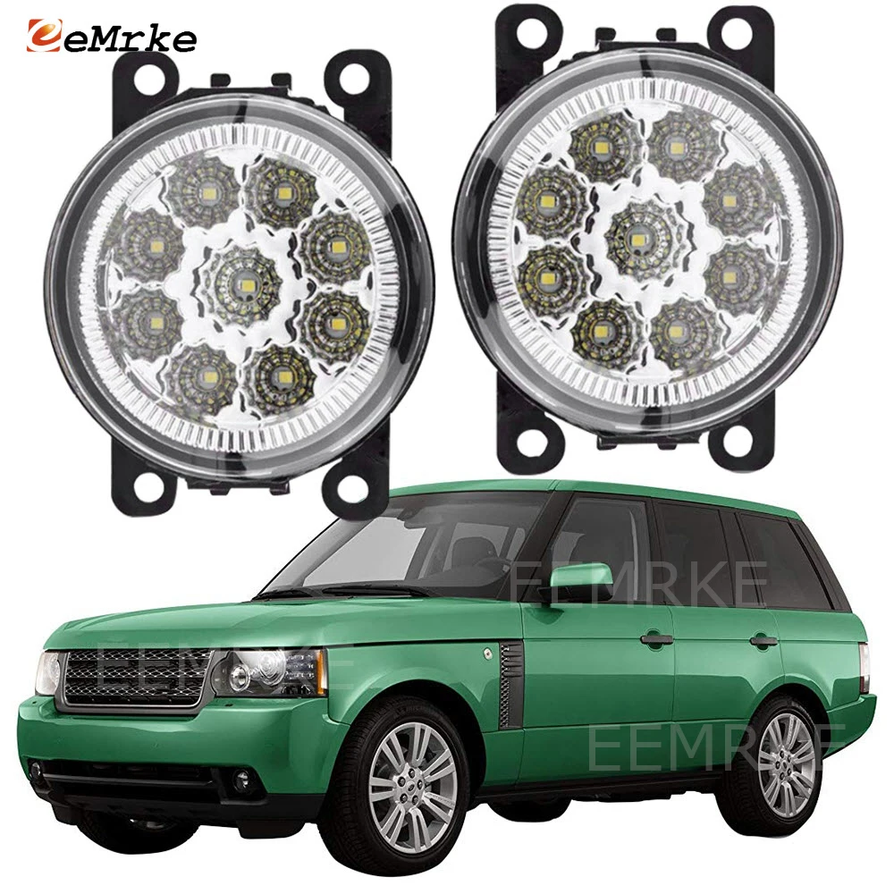 

Car-Styling for Land Rover Range Rover 3 LM322 2010 2011 2012 9-Pieces LED Fog Lamp Assembly H11 12V DRL Front Lights Low Beam