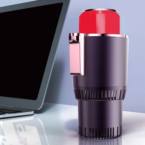 Car portable refrigerator for cold drink, heater refrigerator, mini car refrigerator, heating glass, mug, coffee, milk, heater 12 Main Sales Mini Frigobar 12V - №9