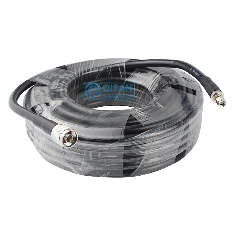 LMR400-N Male to SMA Male Coaxial Cable, 50 ohm, 15M, 49ft, 50 ohm, High Quality, 50-7