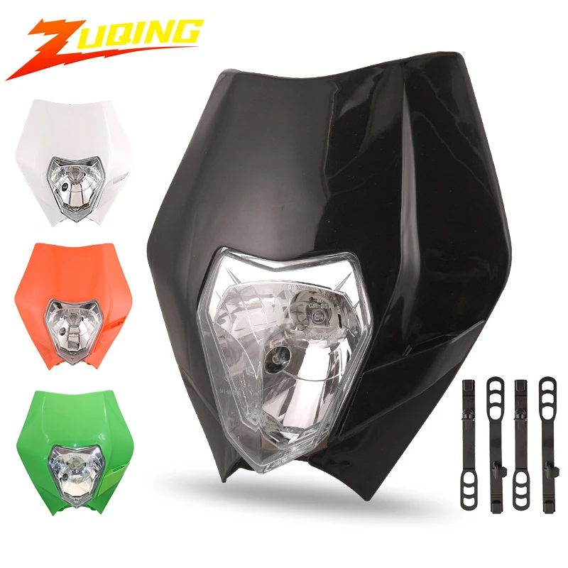 

Motorcycle Headlamp Head Lamp Headlight Fairing For KTM SX EXC XCW XCF SXF SMR Dirt Bike Motocross Supermoto Enduro Headlight