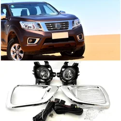 Front Fog Lights Lamps for Nissan Navara NP300 2015-2019 OE fog Lamps lights Accessories