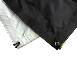 Photo Background 2.4x2.4m 8'x8' 8x8 Reversible Ultra Bounce Black & White Bounce Reflect Blackout