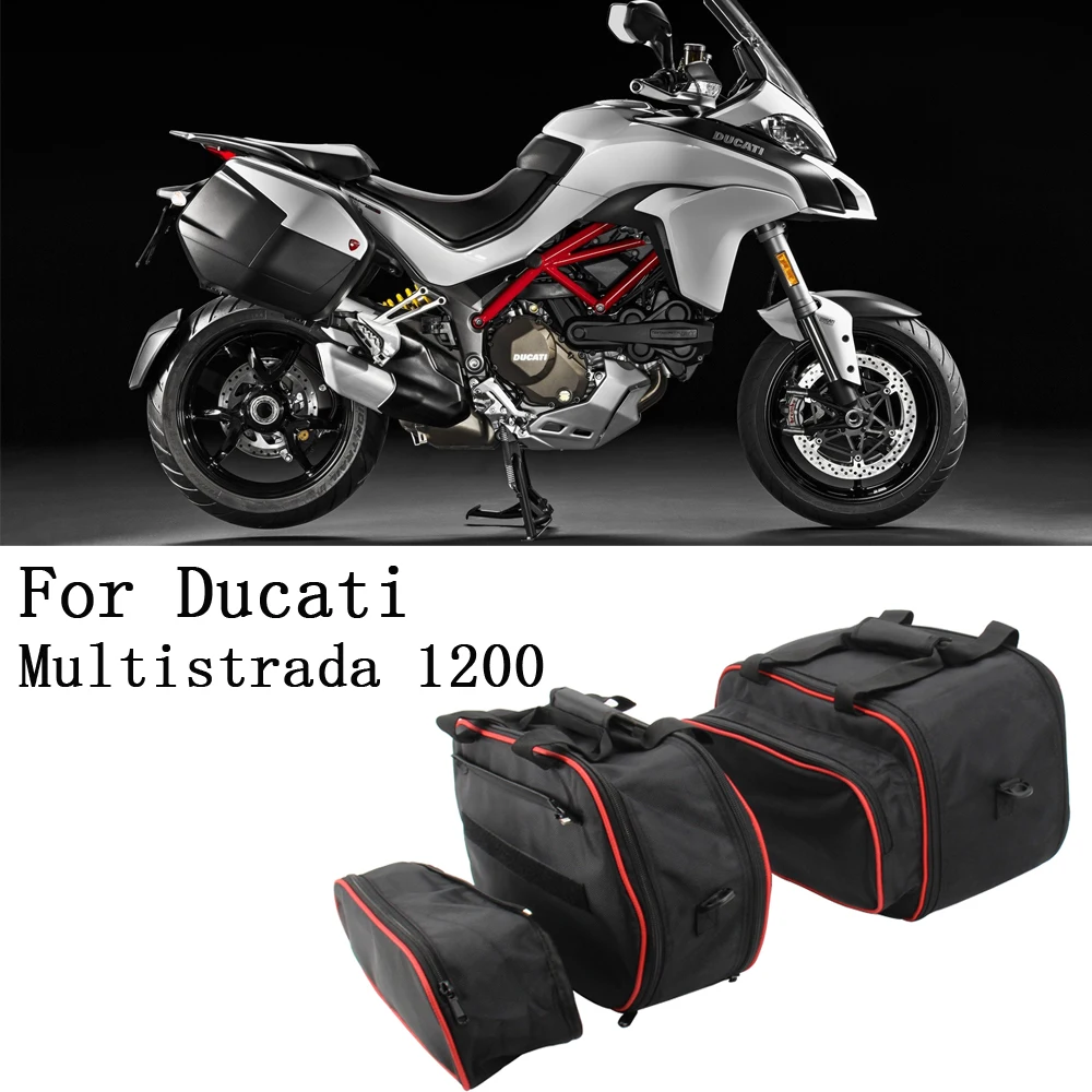 

Motorcycle storage bag luggage bag side box bag inner bag bushing For Ducati Multistrada 1200 from 2015 1260/950 from 2017