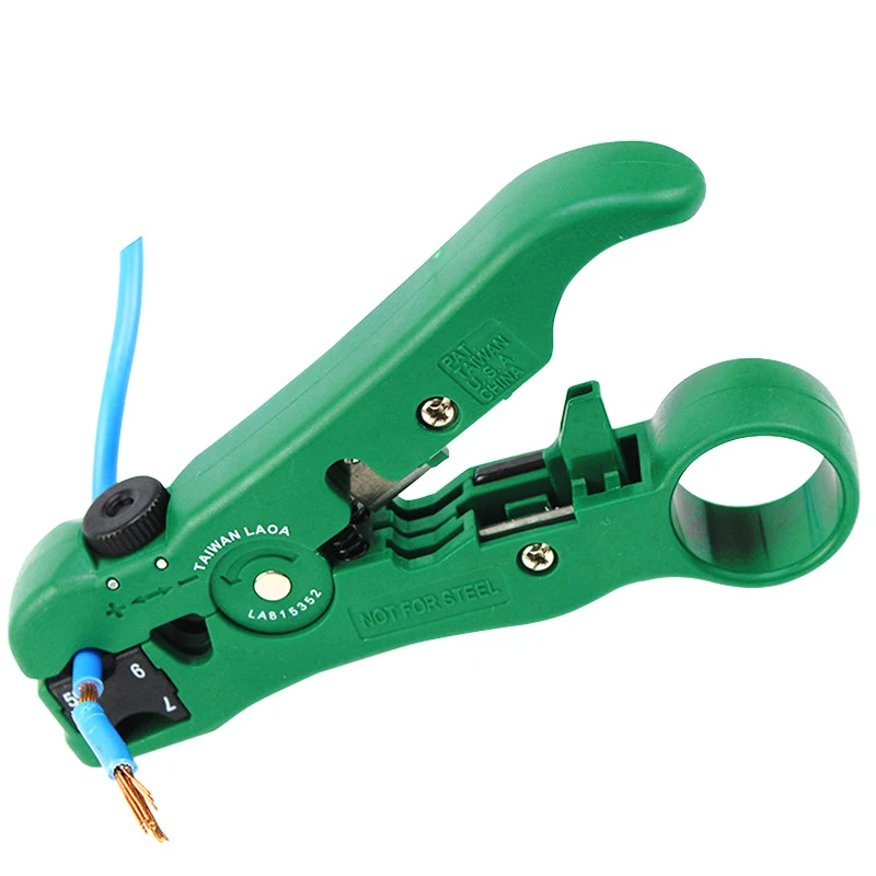 LAOA Multifunctional Wire Stripper Coaxial Cable Stripper Network Stripping Tool Electrical stripper tool