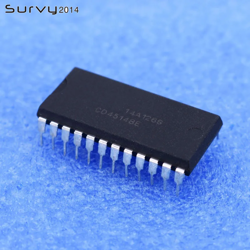 

1PCS/5PCS CD4514BE CD4514 24PINS CMOS 4-BIT LATCH/4-TO-16 LINE DECODERS diy electronics