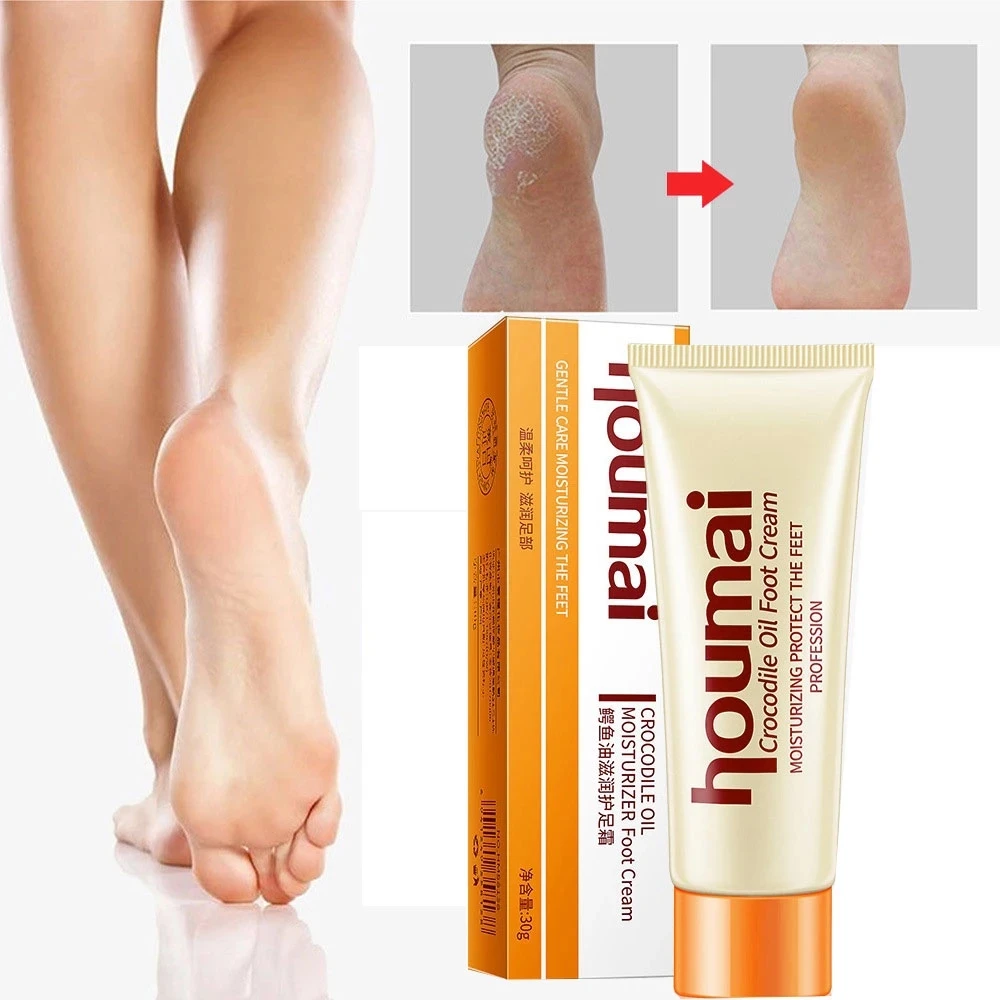 

Crocodile Oil Anti Crack Foot Cream Dryness Foot Mask Heel Cracked Repair Cream Mositurizing Removal Callus Dead Skin Feet Care