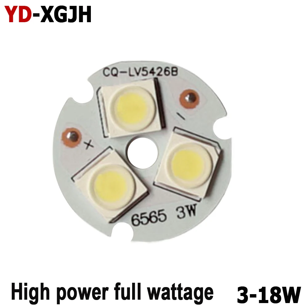 Hot High power SMD656 Light Board 3W5W7W 9W 12W 15W 18W Lamp Panel PCB With LED Brightness  For DIY Ceiling Light LED Bulb Light