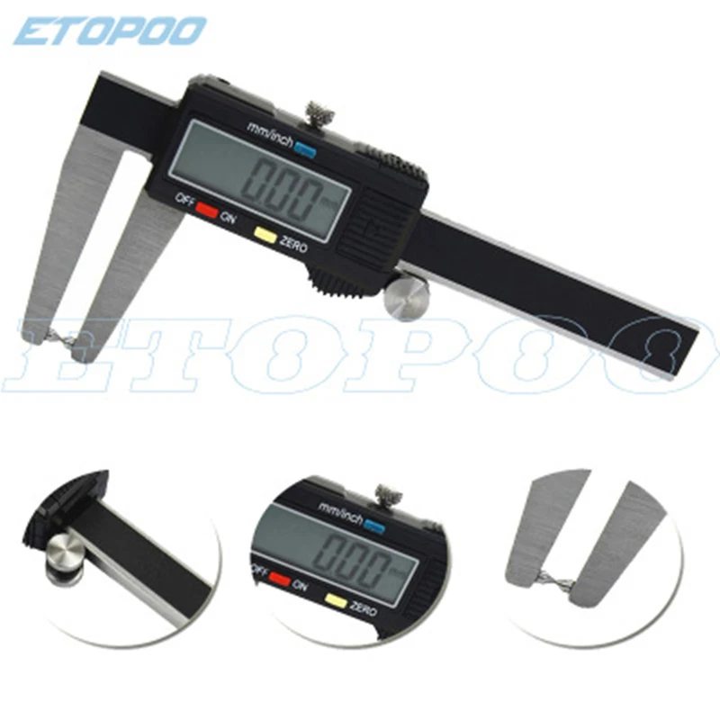 0-60/80mm digital Disk caliper Vernier Brake Disc Caliper Disk Brake Vernier Calipers  Disc Brake Rotor Caliper