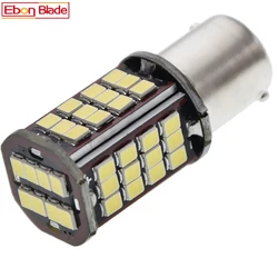 1Pcs 6V 6 Volt 1156 BA15S Car Motorcycle LED Signal Lamp 56SMD 2835 P21W Backup Reverse Brake Turn Light Globe Bulb White 6000K