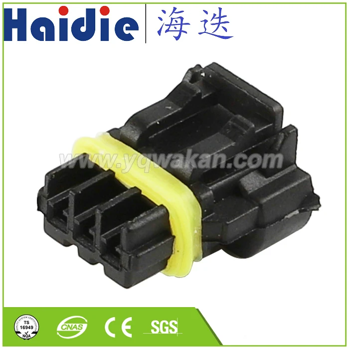 

Free shipping 5sets 3pin Auto Electri waterproof wireharness plug connector 52117-0341