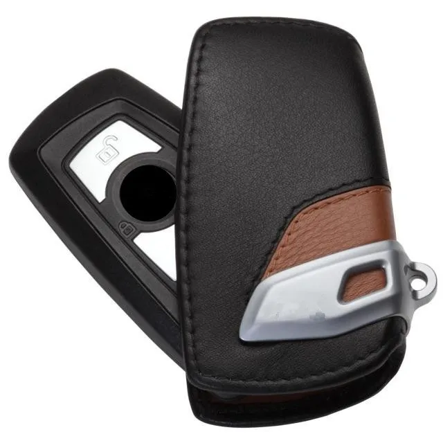 Color leather car key case key wallet For bmw x1 x3 x4 x5 x6 116i 118i 320i 316i 325i 330i F10 M1 M3 M5 F20 F30 530i