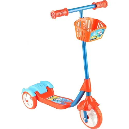 Virtue Toy 3 Wheel Brake Scooter with Basket