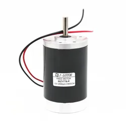 50ZYT78-R PMDC Motor 12v 24v 2000~6000rpm 50mm Permanent Magnet Brush DC CW/CCW Electric Motor