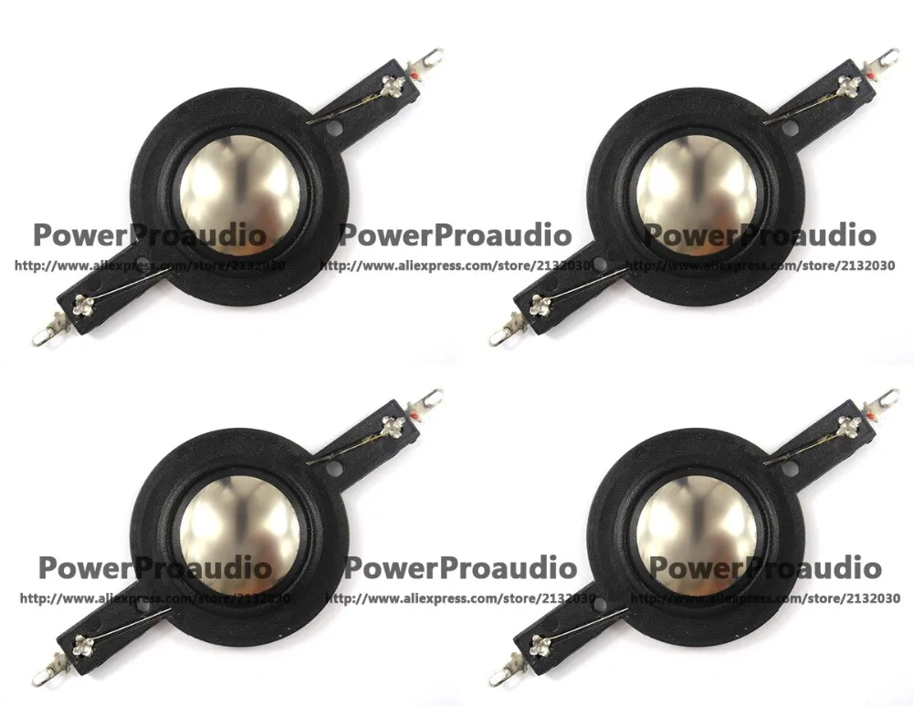 4pcs Replacement Diaphragm For Behringer Tweeter 25T50A8, 771-60250-00046 8 Ohm