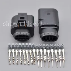 8 Pin Way Waterproof Wire Harness Connector Automotive Transmission Plug For VW Golf Jetta Passat 1J0973714 1J0973814