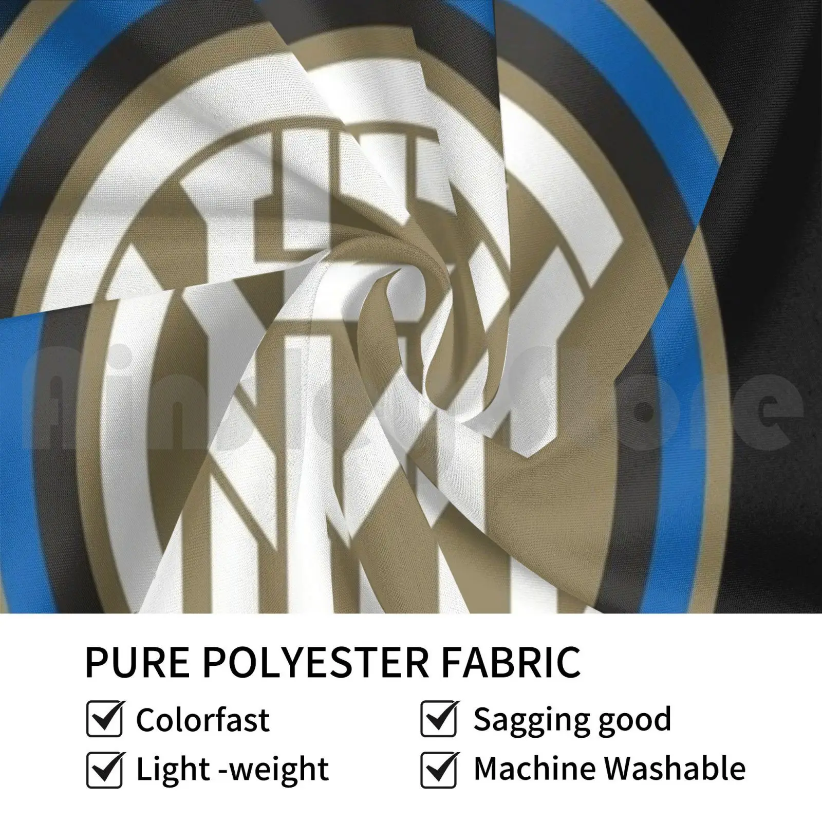 Tapestry Living Room Bedroom Soccer Football Euro Club Italy Inter