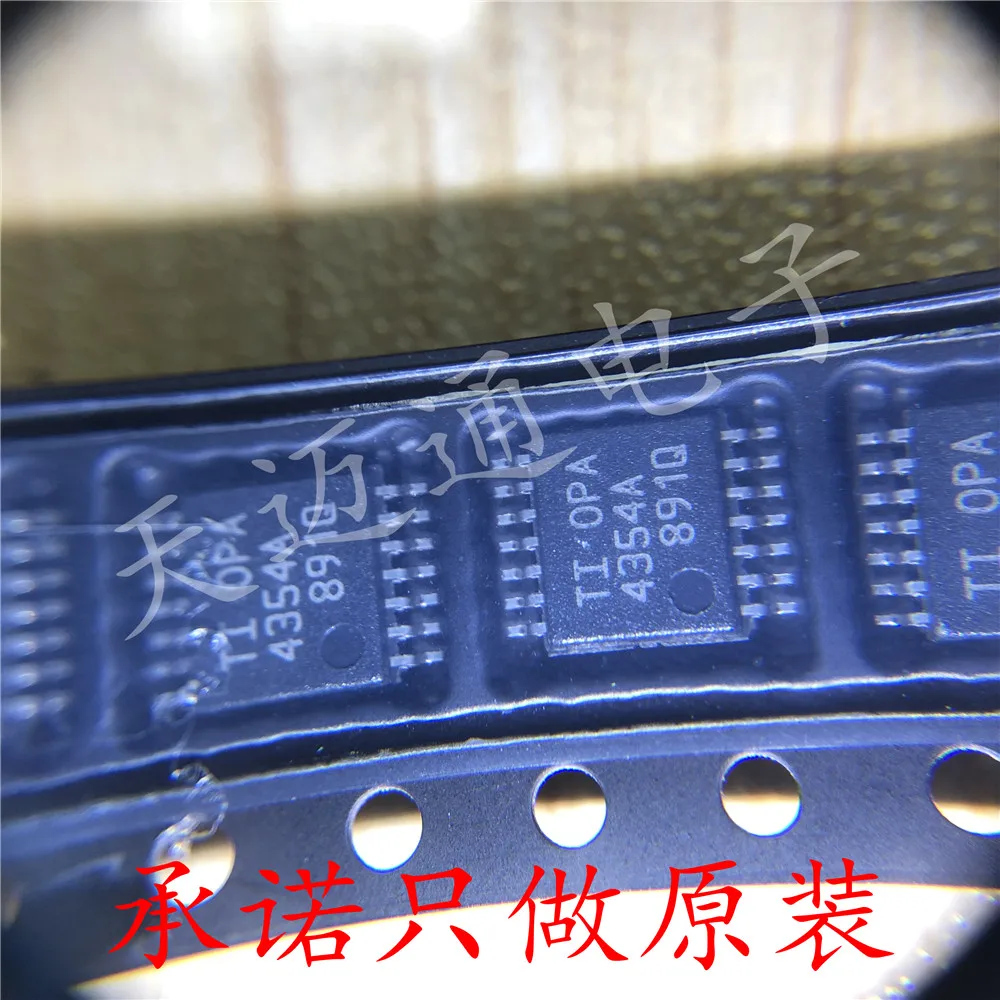 5PCS  OPA4354AIPWR OPA4354A TSSOP14 operational amplifier original products