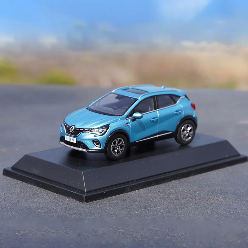 Diecast 1:43 Scale RENAULT CAPTUR Alloy Car Model Metal Collection Souvenir Ornaments Display Vehicle Toy Gift Collectible